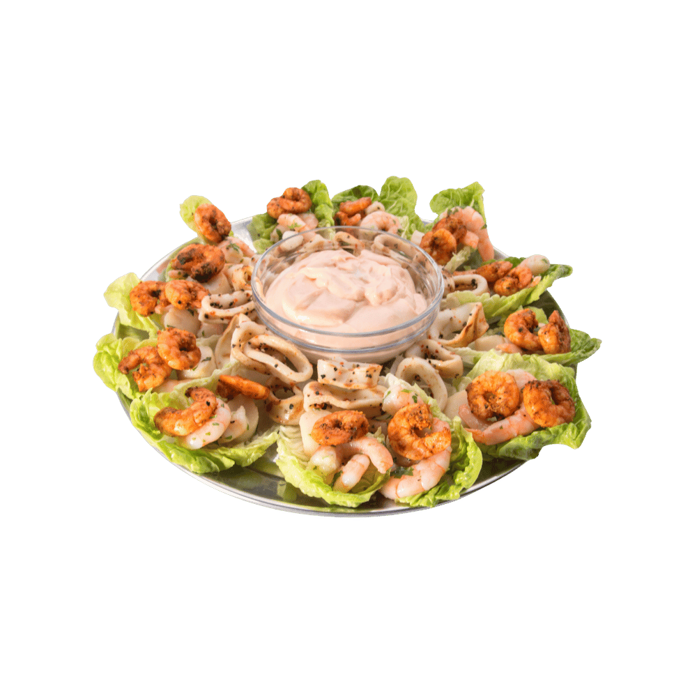 Calamari and Prawns